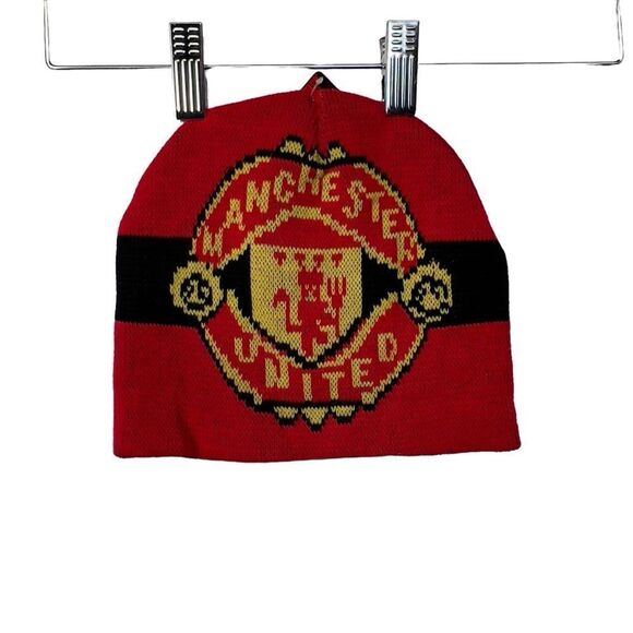 2005 NWT Men’s beanie skull cap Manchester United soccer - Picture 3 of 9